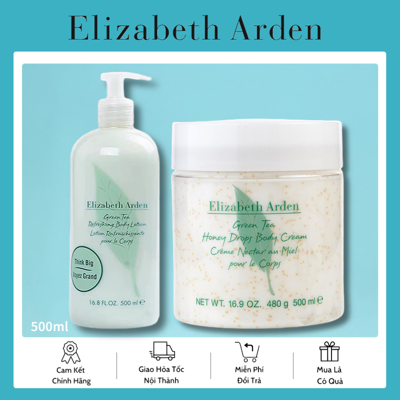 100ของแทElizabeth Arden Green Tea Honey Drops Body CreamTea Refreshing