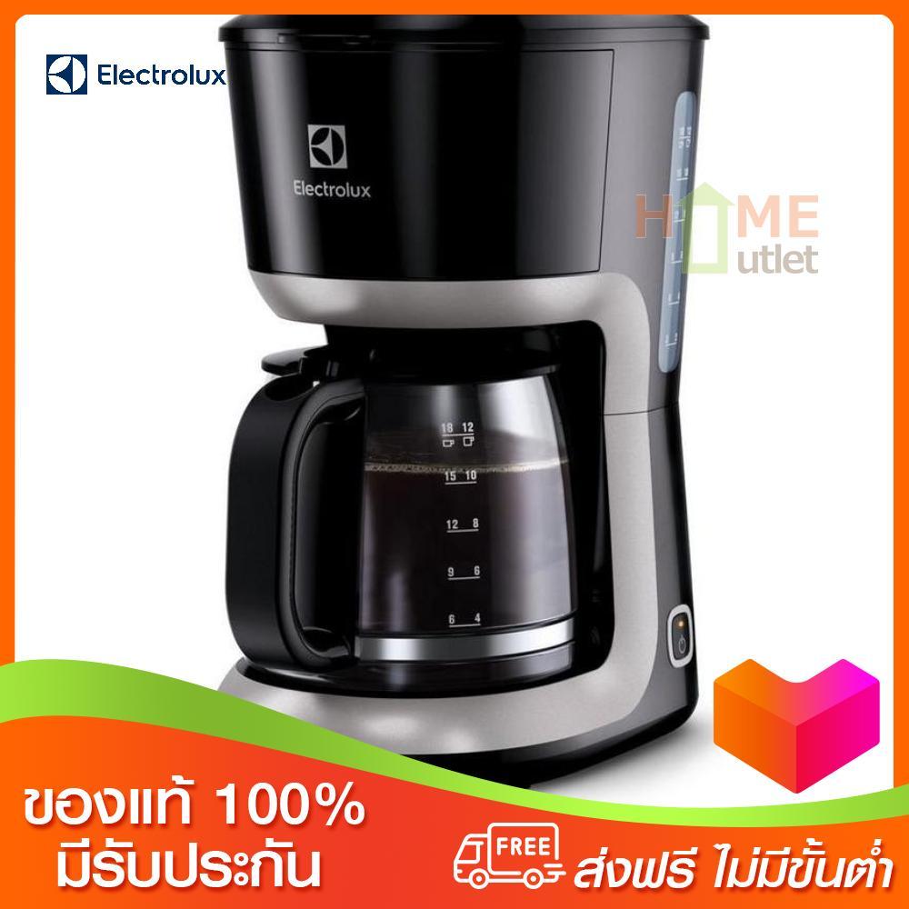 ELECTROLUX เครื่องชงกาแฟแบบหยด สีดำ รุ่น ECM3505