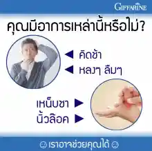 ภาพขนาดย่อของภาพหน้าปกสินค้า[ส่งฟรี]  วิตามินบีรวม เหน็บชา มือชา ปลายประสาทอักเสบ เท้าชา นิ้วล็อค Choline B [ของแท้] จากร้าน GiffONLZ บน Lazada ภาพที่ 2