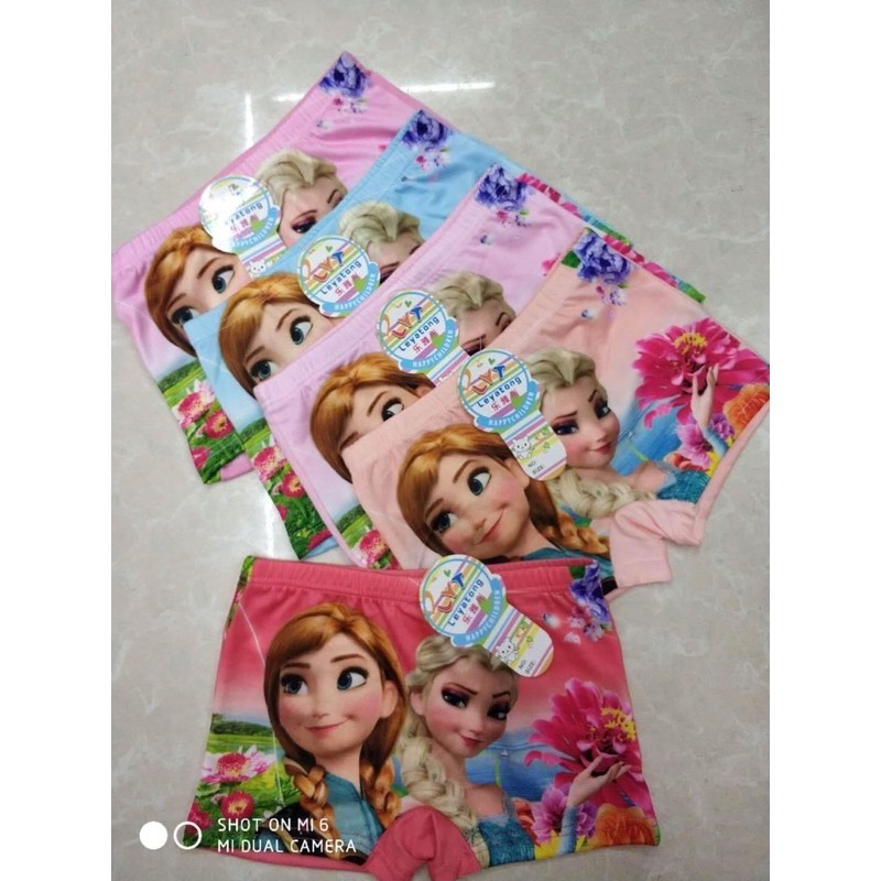☒ กางเกงในเด็กหญิงพิมลาย งานป้าย สินค้าตรงปก เลือกแบบลายได้ ผ้านิ่ม