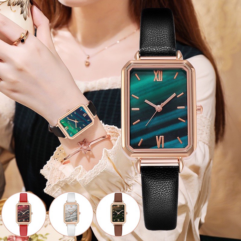 【พร้อมส่งจากไทย】นาฟิกาข้อมือ นาฬิกาผู้หญิง2021   SB0901
