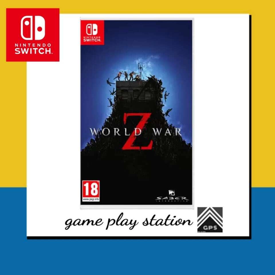 nintendo switch world war z ( english zone 2 ) - MixASale