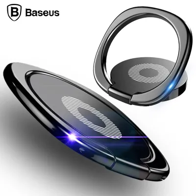 BASEUS แหวนยึดโทรศัพท์ ใช้นิ้วคล้อง หรือตั้งพื้น Universal 360 Ring Holder