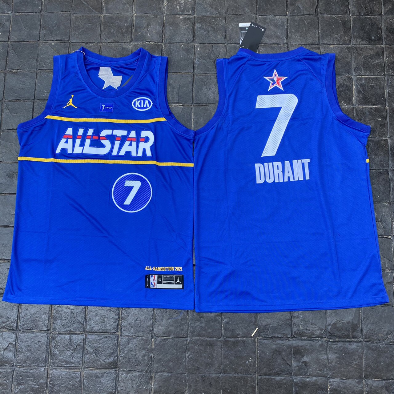 เสื้อบาสเกตบอล basketball jerseys(พร้อมจัดส่ง)#ALL-STAR.2021.limited.7.(KD)DURANT.