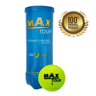 Maax ลูกเทนนิส Tennis Ball รุ่น MAAX TOUR (กระป๋องละ 3 ลูก)