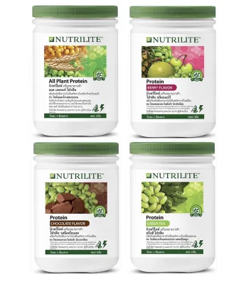 Nutrilite Protein Powder Mixed (Berries,Green Tea,Chocolate,All Plant Protien)