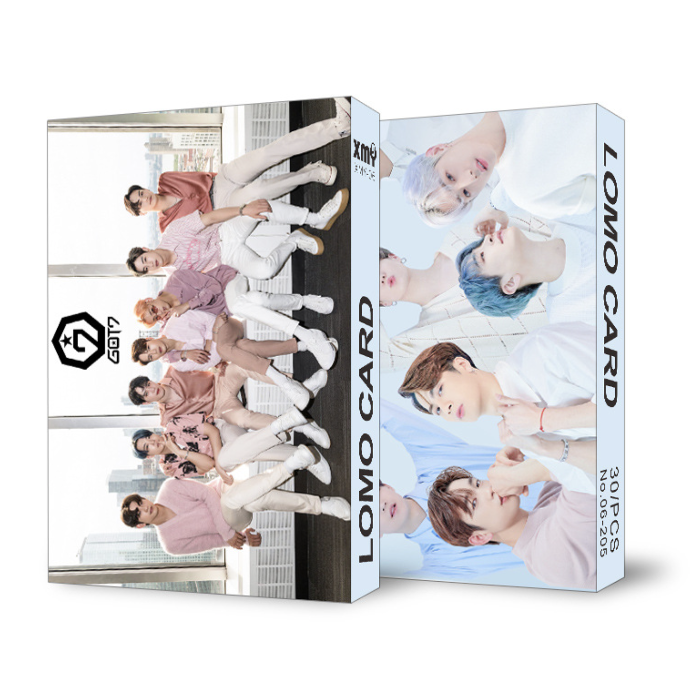 การ์ดโลโม่ โฟโต้การ์ด GOT7 30 ชิ้น/กล่อง 8.5×5.5 ซม. รูปภาพอัลบั้มโลโม่การ์ด lomocard kpop LOMO CARCD BAMBAM