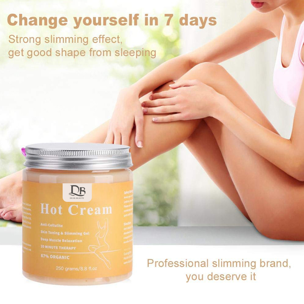 Cellulite Hot Slimming Goldine Sauna Gel – Körperformendes Wärmegel Für Schlankheitskuren