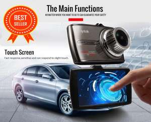 Anytek Original NT96655 Car Dash Cam Camera กล้องติดรถยนต์ DVR รุ่น G66 หน้าจอทัชสกรีน (Touch Screen) เมนูภาษาไทย กล้องหน้า+กล้องหลัง Full HD