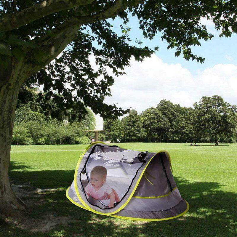 3PCS, Blue MIXMAX Baby Travel Bed Portable Foldable Crib Mosquito Net Folding Baby Cots