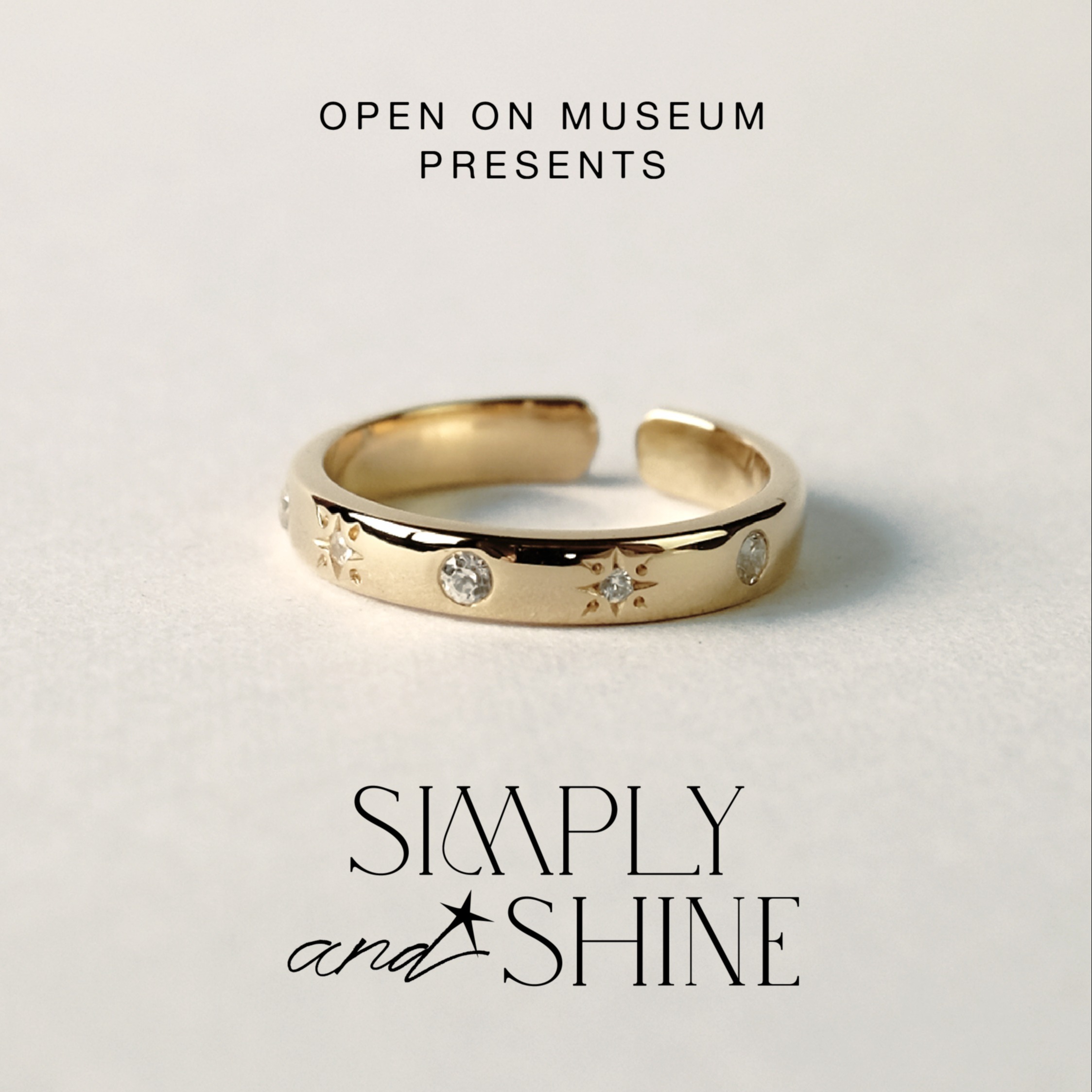Simply Shine Ring (Free Size), Open on Museum