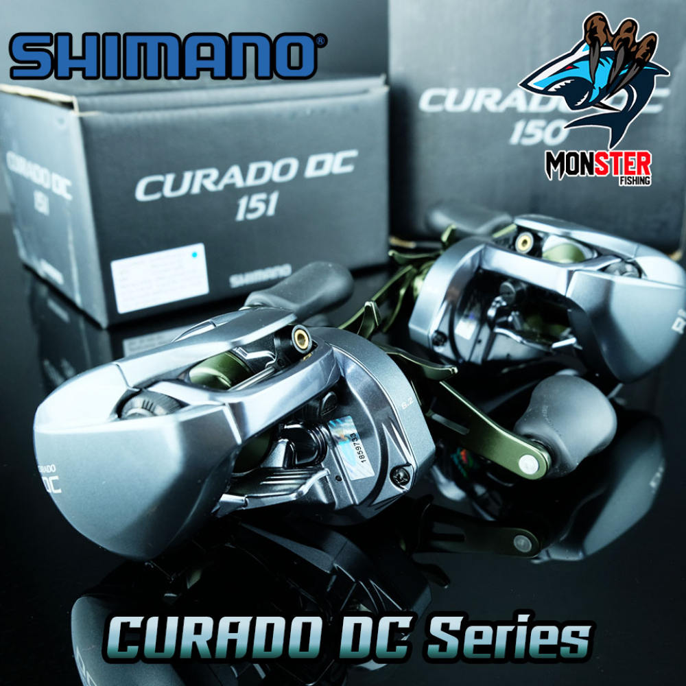 Curado Dc Micro Module SALE รอกหยดน้ำชิมาโน่ SHIMANO CURADO DC 150/151 หมุนขวา/หมุนซ้าย (รอบ 6 ...