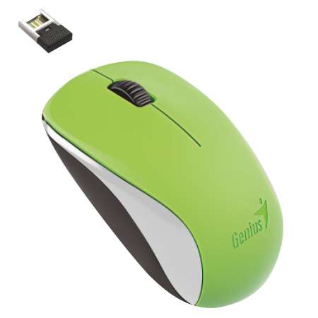 GENIUS เม้าส์ไร้สาย Wireless Mouse BlueEye NX-7000 (GREEN)