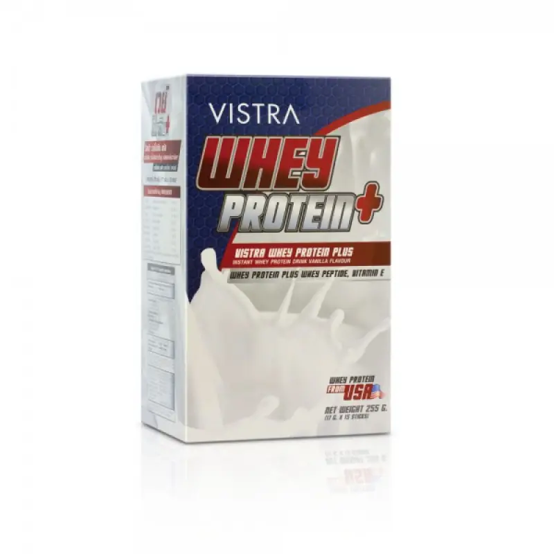 ภาพสินค้าVistra Whey Protein Plus 15 Sachets จากร้าน B-FIT & WELL บน Lazada ภาพที่ 2