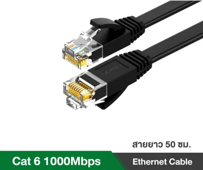 (ส่งจากไทย)UGREEN สายแลน Cat6 Ethernet Patch Cable Gbs RJ45 Network Wire Lan Cable Plug Connector