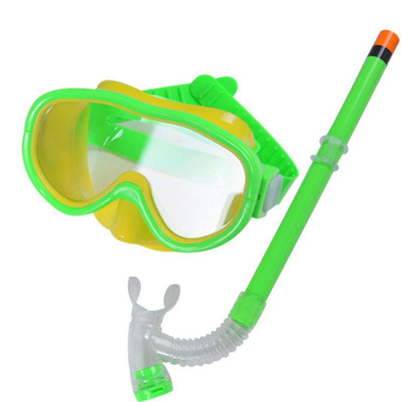 Hot Kids Swimming Goggles Summer Children Swimming Diving Glasses Outdoor Swimming Diving Snorkel Scuba Mask Diving Equipment By Jwerlyday