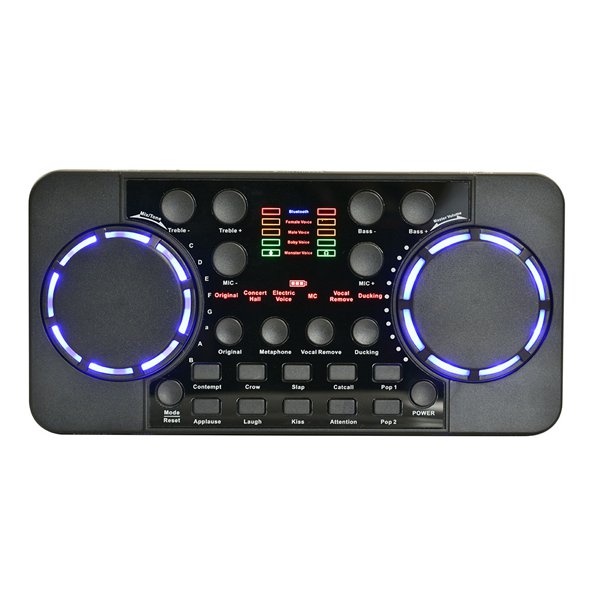 V300 PRO Sound Card 10 Sound Effects Bluetooth Noise Reduction o mixers