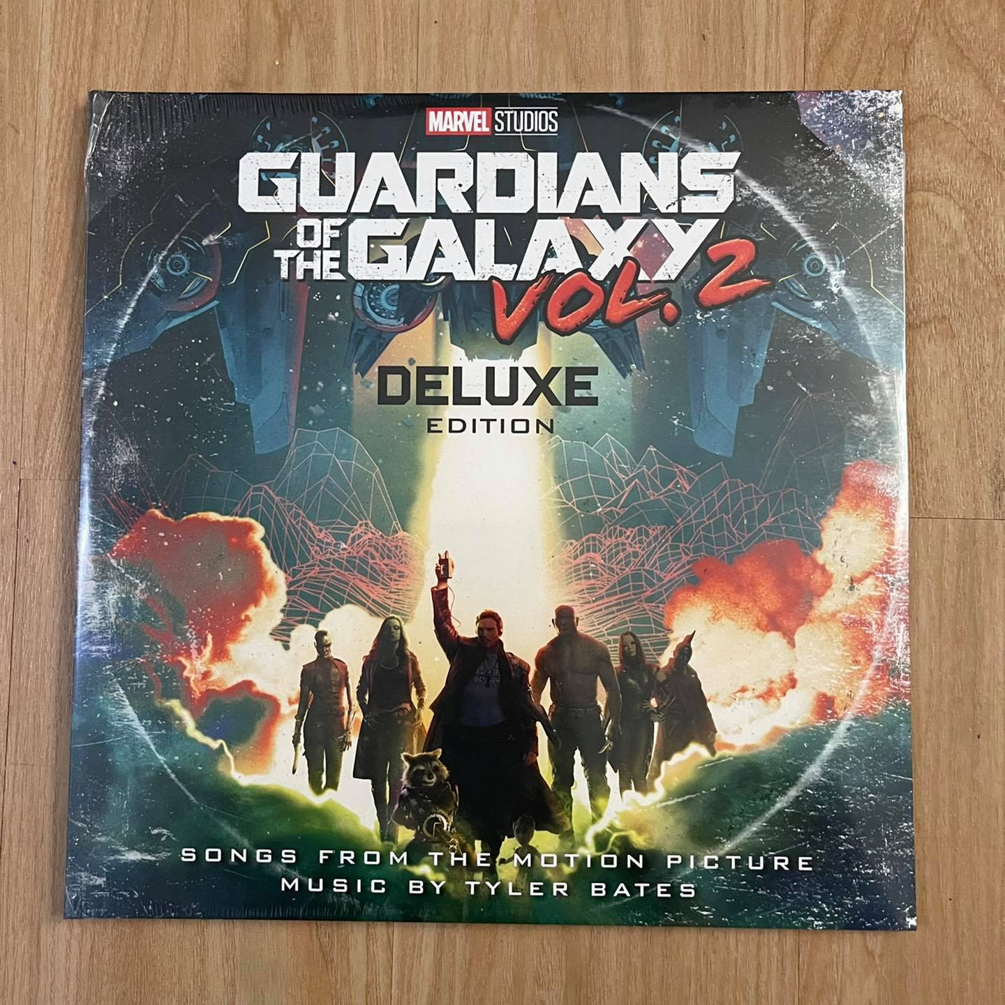 แผ่นเสียง guardians of galaxy vol.2 Deluxe edition แผ่นเสียงใหม่ซีล