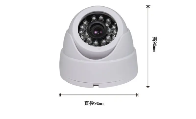 ภาพสินค้ากล้องวงจรปิด กล้องรักษาความปลอดภัย สามารถเชื่อต่อกับwifi กล้องAHD HD 1080P 2 million pixel dome sllance camera infrared camera cctv camera จากร้าน I ANGEL บน Lazada ภาพที่ 3