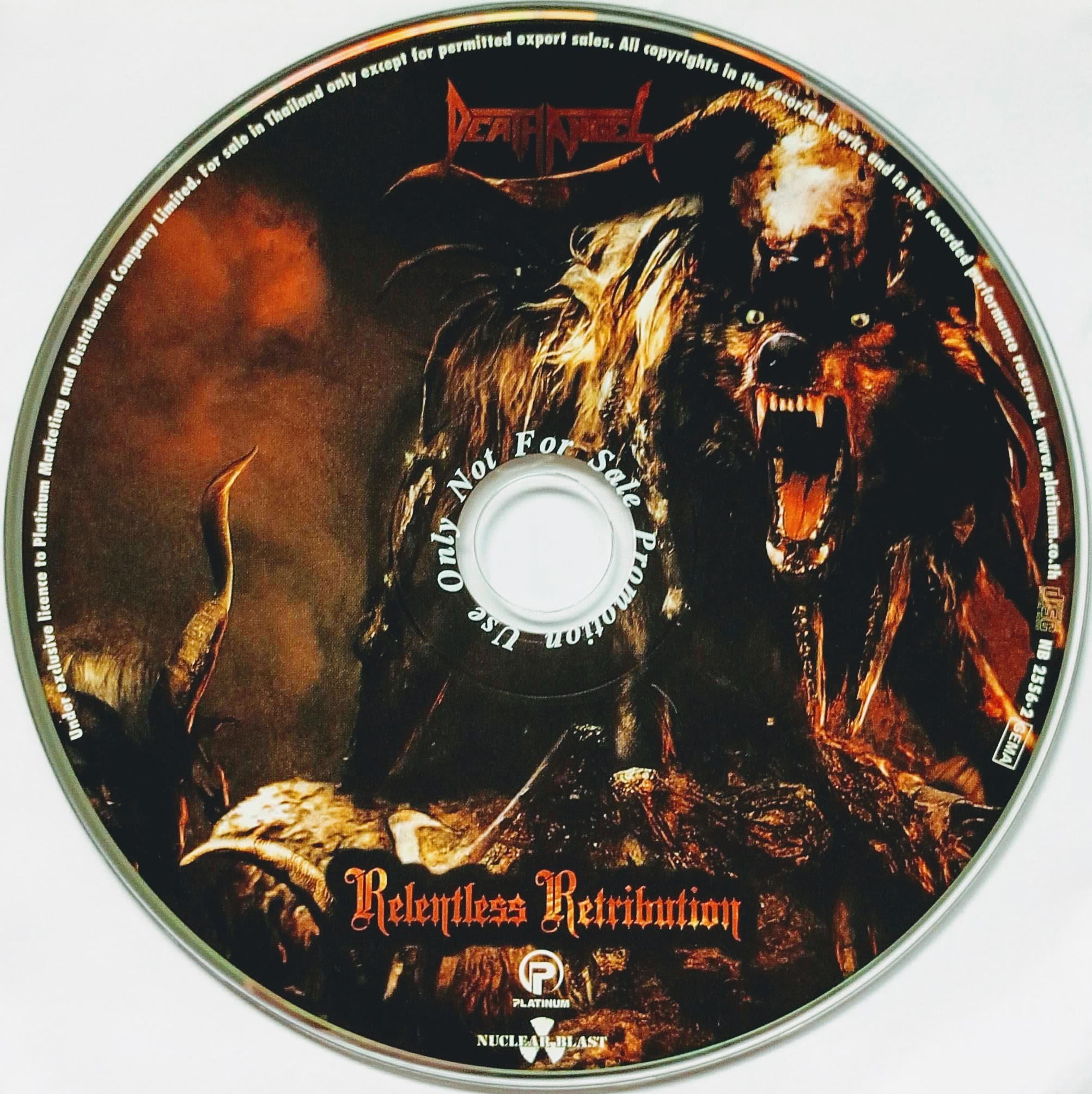 CD (Promotion) Death Angel - Relentless Retribution (CD Only)