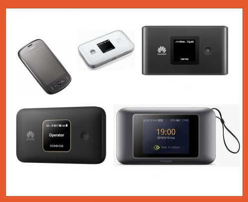 แบตเตอรี่ Pocket WiFi Huawei E5577,E5577s,E5785(HB824666RBC) 4.6x6.5 cm ...