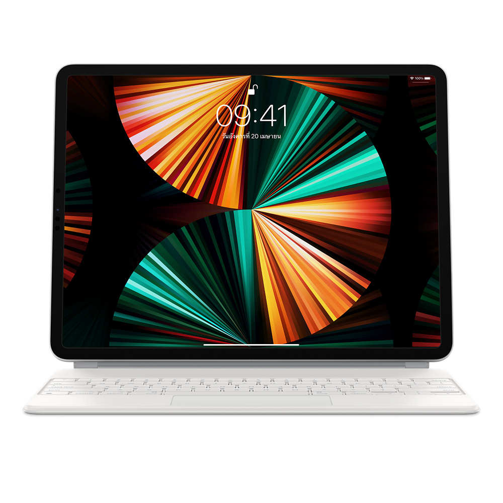 Apple Magic Keyboard for iPad Pro 12.9‑inch (5th Generation) - Thai - White