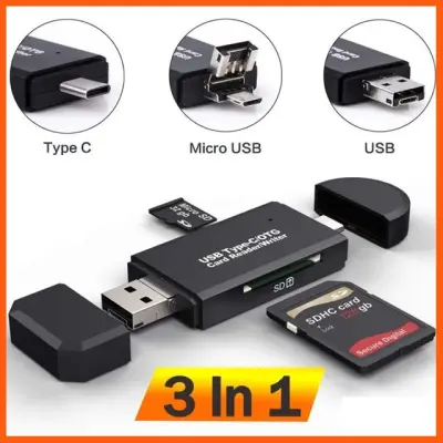 ลดราคา SD Card Reader USB 3.0 OTG Micro USB Type C Card Reader Lector SD Card ReaderสำหรับMicro SD TF USB Type-C OTG Cardreader #ค้นหาเพิ่มเติม เครื่องส่งสัญญาณไร้สายบลูทูธ การ์ดเครือข่ายไร้สาย USB wifi Adapter แปลงไฟ