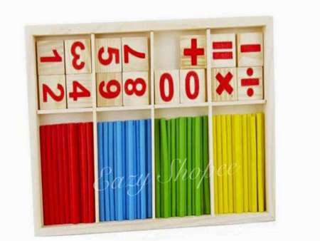 ของเล่นเด็ก ฝึกหัดทักษะคณิตศาสตร์  Math Stick