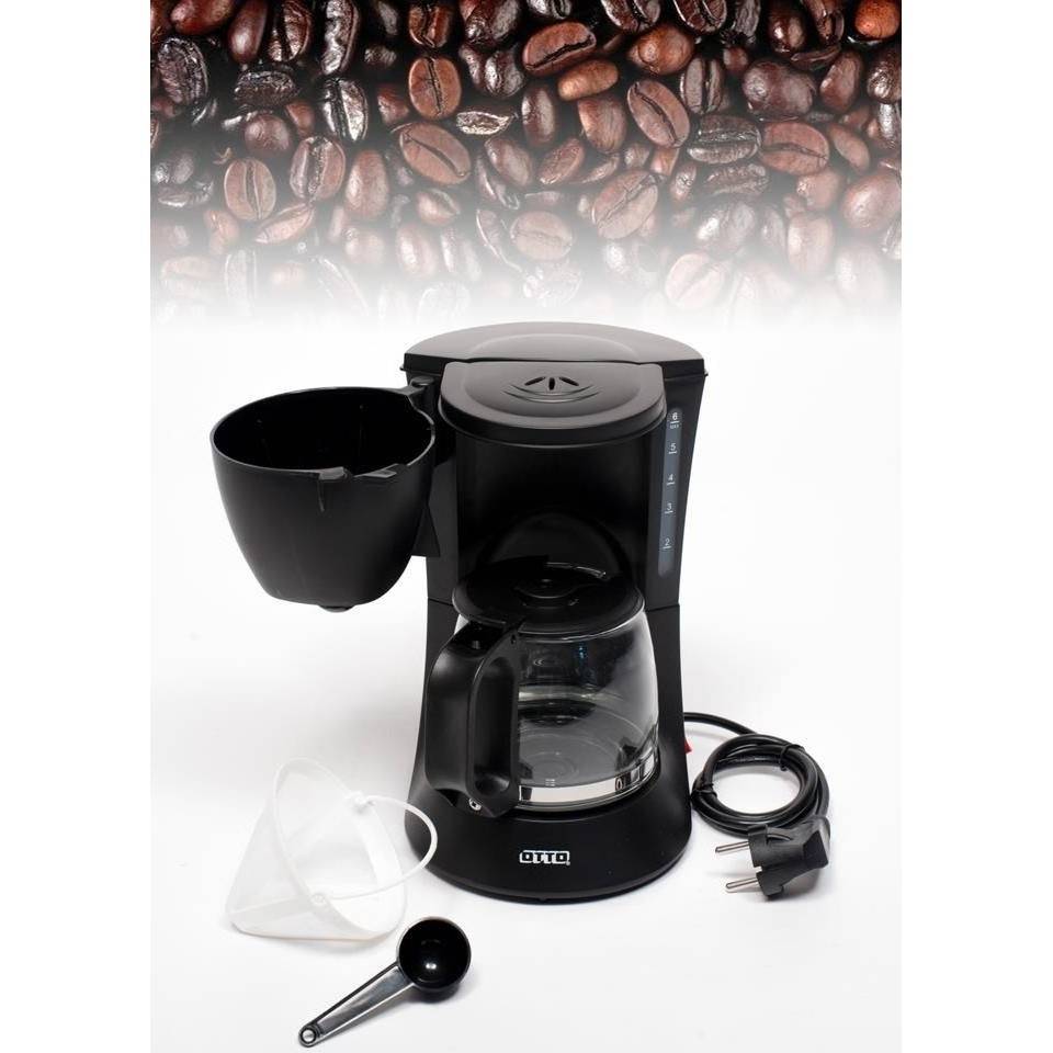 เครื่องชงกาแฟ เครื่องชงกาแฟOTTO ขนาด0.6ลิตร รับประกัน1ปี ชงได้ครั้งล่ะ5ถ้วย