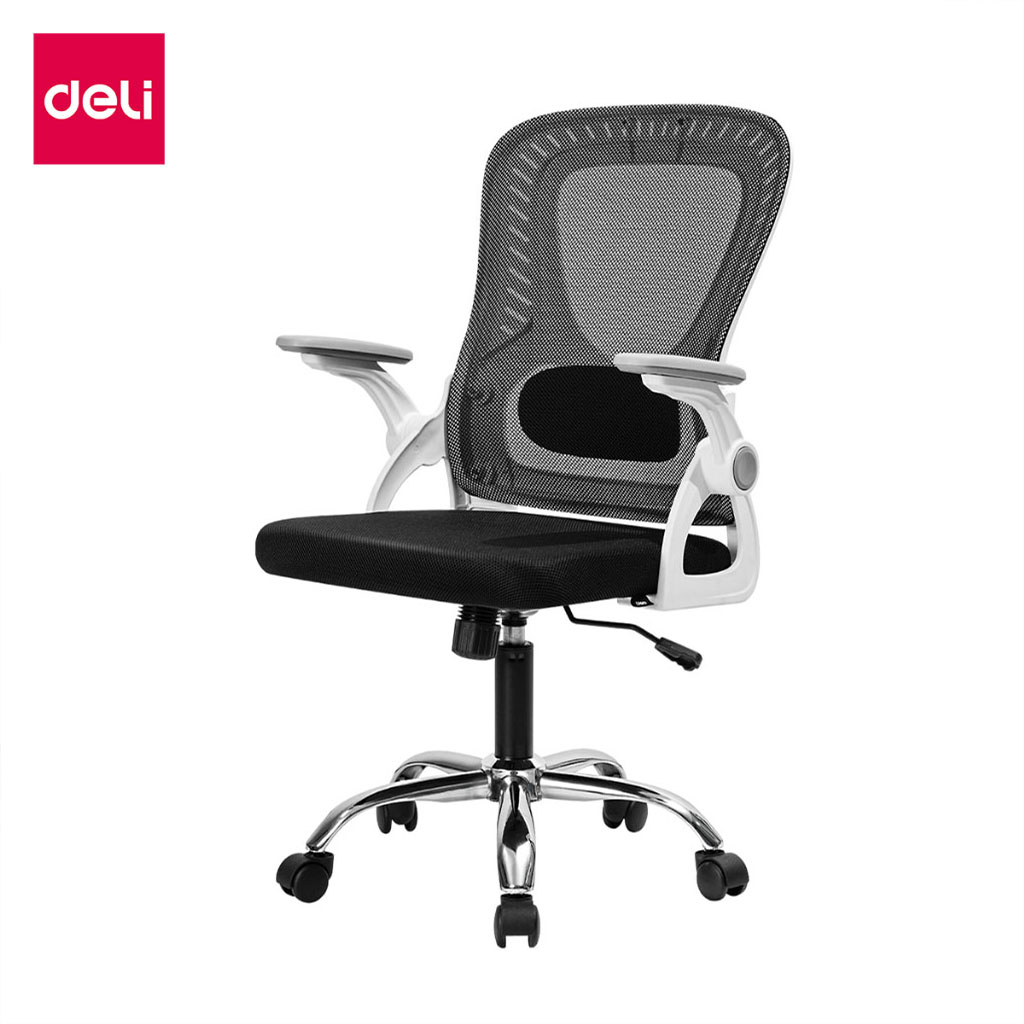 Deli เก้าอี้สำนักงาน เก้าอี้ออฟฟิศ ที่นั่งทำงาน เก้าอี้เพื่อสุขภาพ นั่งสบาย ลดอาการปวดหลัง รับประกันคุณภาพ อุปกรณ์สำนักงาน Ergonomic Office Chair ราคา 2,590 บาท*ส่งฟรี