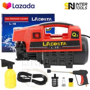 LACOSTA เครื่องฉีดน้ำแรงดันสูง High Pressure Cleaner 300 บาร์ 3,500W รุ่น L-18 *Japan Technology*