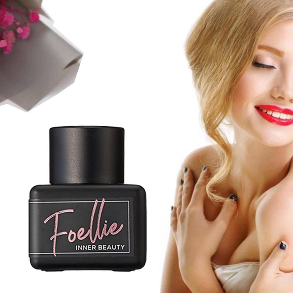 Foellie Inner Perfume น้ำหอมสำหรับผู้หญิง น้ำหอมสำหรับจุดซ้อนเร้น ผลิตภัณฑ์การดูแลสำหรับผู้หญิง กลิ่นหอมทั้งวัน 5ml