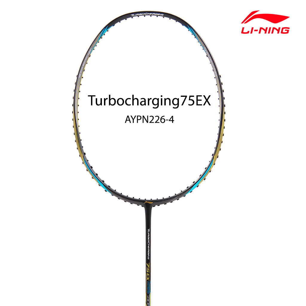 Lining Racket 4s ไม้แบดมินตัน Li-Ning Badminton Racket รุ่น TURBO CHARGING 75 EX ...