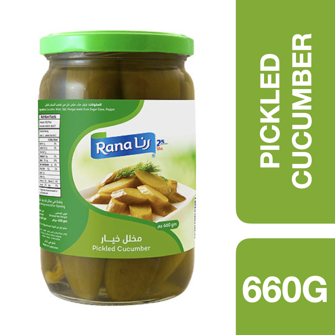 Rana Pickled Cucumber 660g ++ ราน่า แตงกวาดอง 660 กรัม