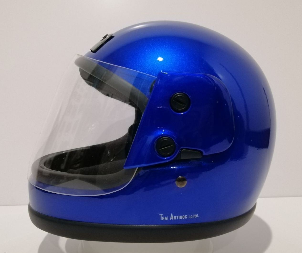 หมวกกัน​น็อค​เต็มใบ​ SD10​ สีน้ำเงิน ( ใบเล็ก​ Small​ ) by JTM RIDERS