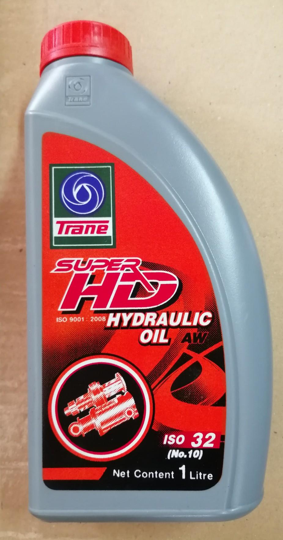 TRANE น้ำมันไฮดรอลิค เทรน SUPER HD HYDRAULIC OIL ISO 32 (NO.10) 1 ลิตร พาวเวอร์ พวงมาลัย