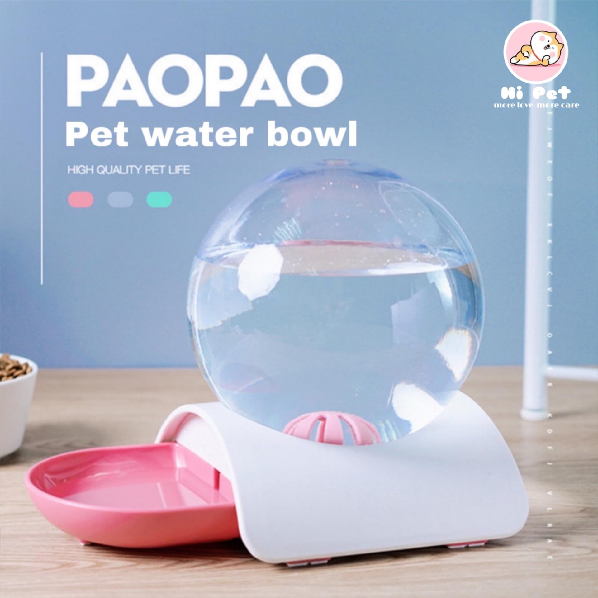 MILLY HOUSE♥ Pet automatic drinking bowl ที่ให้น้ำอัตโนมัติ High Quality ชามน้ำหมา ชามน้ำแมว ที่ให้น้ำอัตโนมัติ PINK