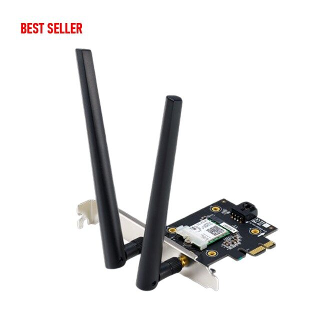 [best Seller]asus Pce-Ax3000 Dual Band Pci-E Wifi 6 (802.11ax). Supporting 160mhz, Bluetooth 5.0, Wpa3 Network Security, Ofdma And Mu-Mimo. 