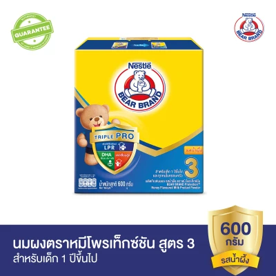 BEAR BRAND 3 Milk Powder for baby Honey 600g