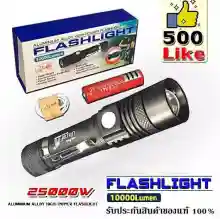 ภาพขนาดย่อของภาพหน้าปกสินค้าRXC ไฟฉายแรงสูง ซูม led lights รุ่นWT-518 20000W Flashlight 10000 Lumen จากร้าน RXC  LED บน Lazada