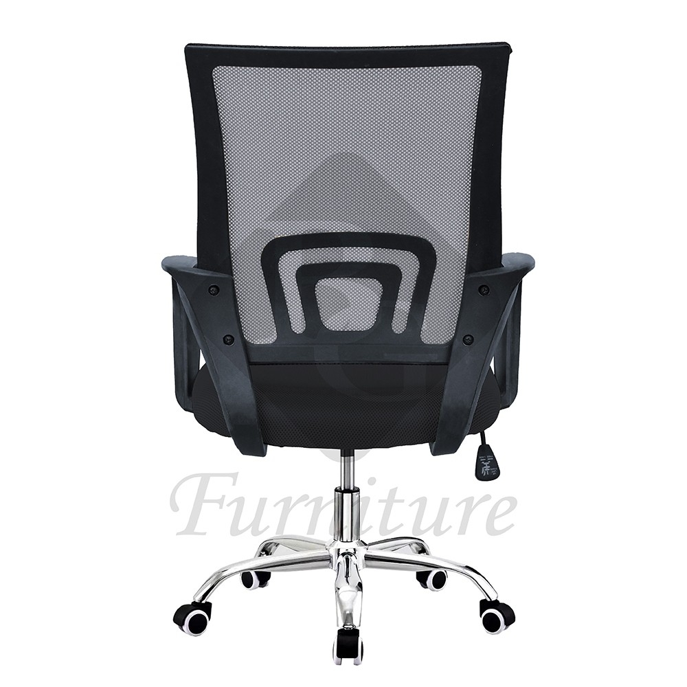 BG Furniture เก้าอี้สำนักงาน เก้าอี้นั่งทำงาน โฮมออฟฟิศ เก้าอี้ผู้บริหาร (Black) - รุ่น B