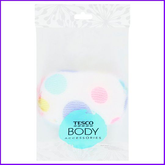 Promotion !!! Tesco Bath Scrub Sponge 1pc ส่งไว มีเก็บเงินปลายทาง ThaiPick