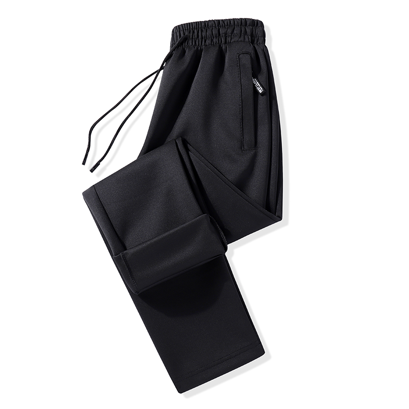 【M-4XL】Plus Size Men's Plain all-match casual trousers Korean Casual ...