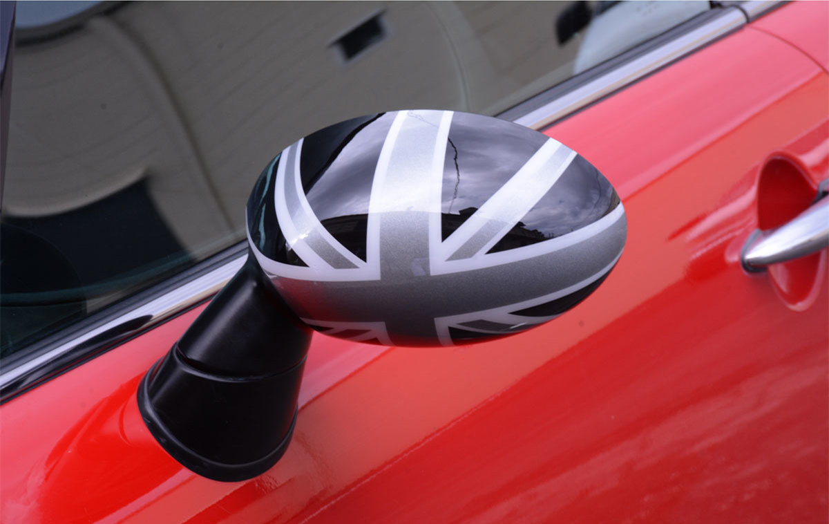 กรอบป้ายทะเบียนแต่ง MINI COOPER (BLACK JACK) Ver.2 MINI R50/R52/R53/R55 ...