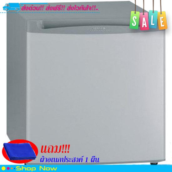 ตู้เย็น 1 ประตู HITACHI R-20NP SLS 1.7 คิว สีเงิน)  ***จัดส่งฟรี มีเก็บเงินปลายทาง***