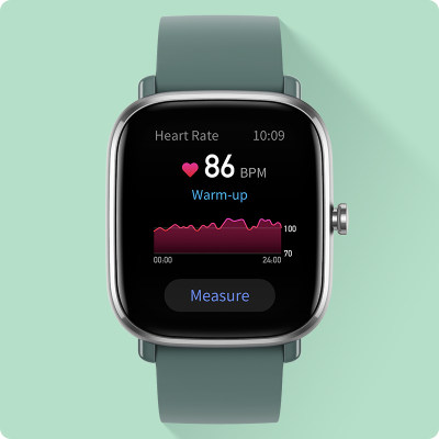 ดูภาพ AMAZFIT Smartwatch นาฬิกาอัจฉริยะ รุ่น GTS 2 Mini สี Sage Green เพิ่มเติม AMAZFIT Smartwatch นาฬิกาอัจฉริยะ รุ่น GTS 2 Mini สี Sage Green