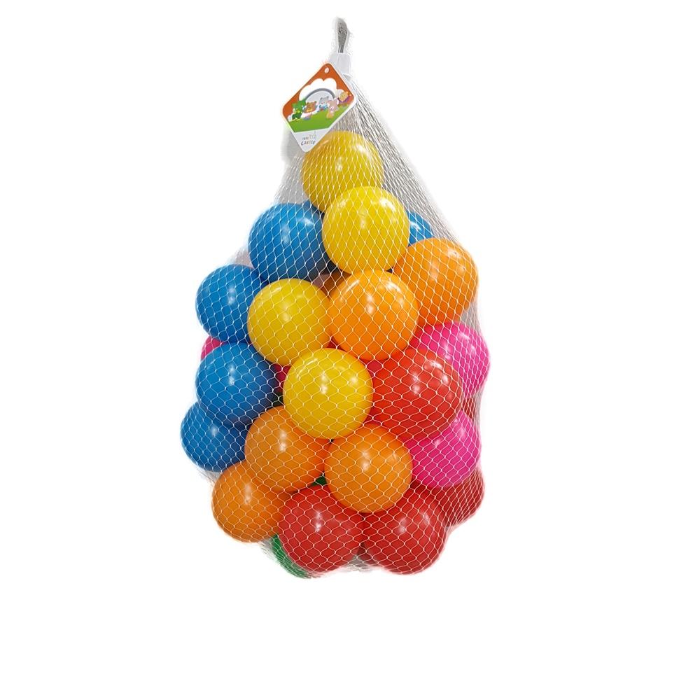ลูกบอลปลอดสารพิษ 40 ลูก (คละสี)