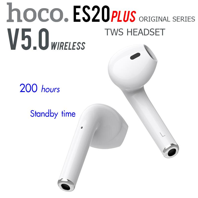 Hoco ES20 plus หูฟังบลูทูธไร้สาย แบบ 2 ข้างอิสระไร้สาย Wireless Bluetooth Headset