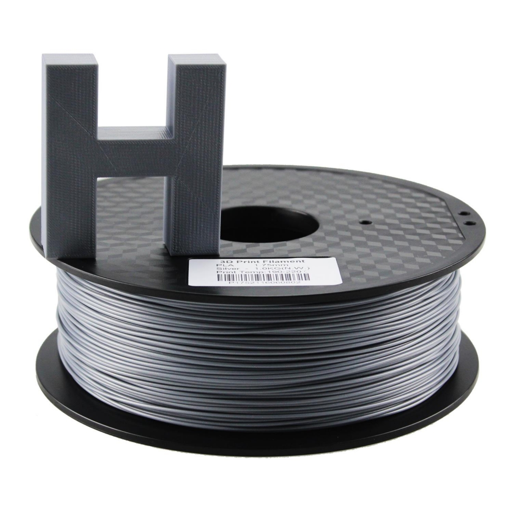 Ziro Filament เส้นพลาสติก PLA PRO สีเงิน Silver 1.75mm, 1kg