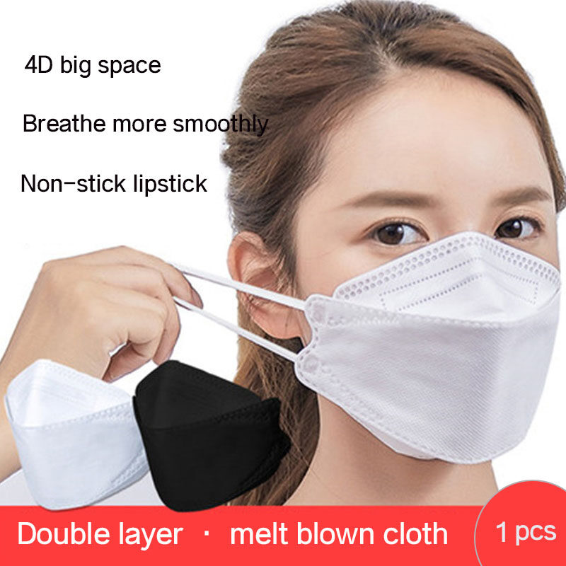 หน้ากากอนามัย KF94  หน้ากาก3D หน้ากากทรงเกาหลีสำหรับผู้ใหญ่ หายใจสะดวก（1ชิ้น）